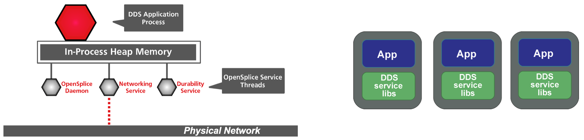 DDS single process mode